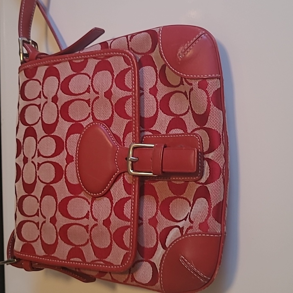 Coach Crossbody Bag in Red